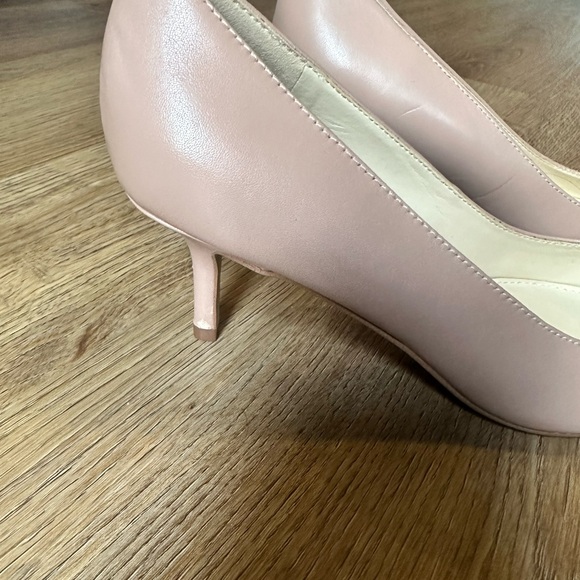 Nine West ‘Arlene’ heels in blush leather, size 6.5 - Picture 3 of 6